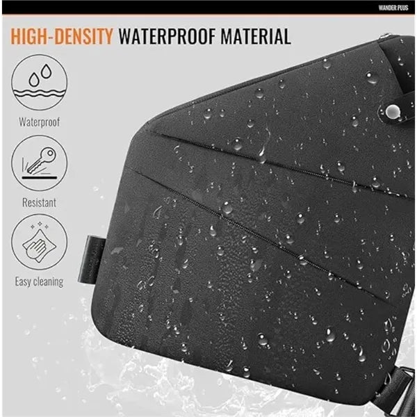 Waterproof Anti Theft Crossbody Bag for Travel Work