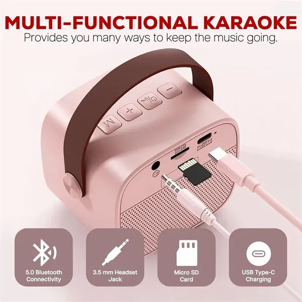 Mini Karaoke Machine for Home