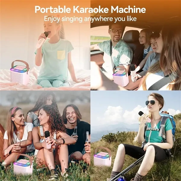 Mini Karaoke Machine With Dancing Light