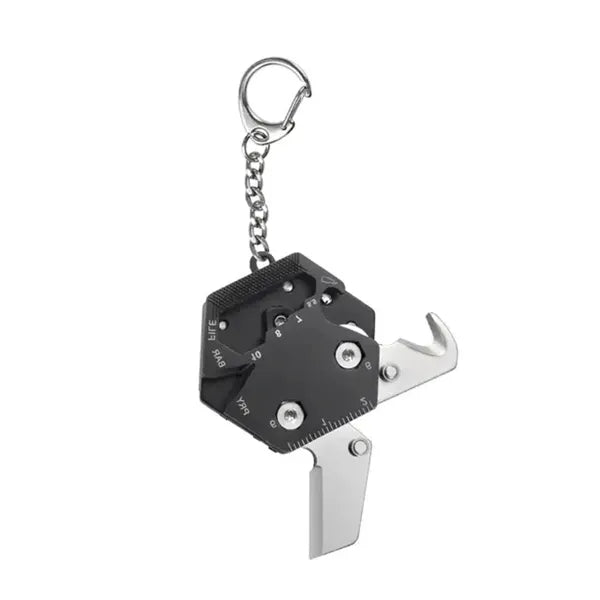 Versatile Pocket Knife Keychain with Screwdriver Function