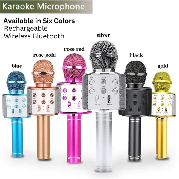 Handheld Karaoke Mic Speaker Machine