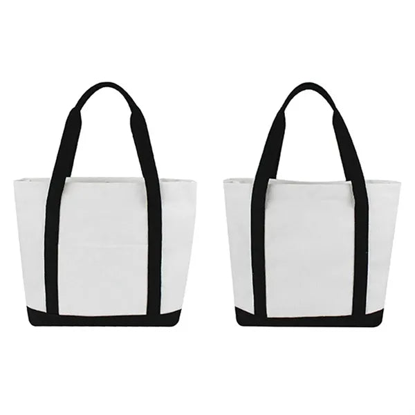 Mini Canvas Boat Tote Bags
