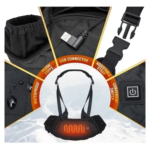 Electric Quilted Fleece Hand Warmer
