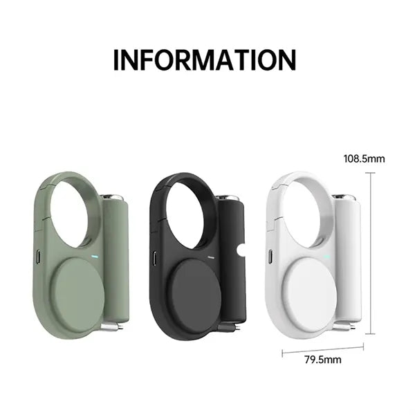 Charge On The Go Built In Hook Wearable Mobile Battery