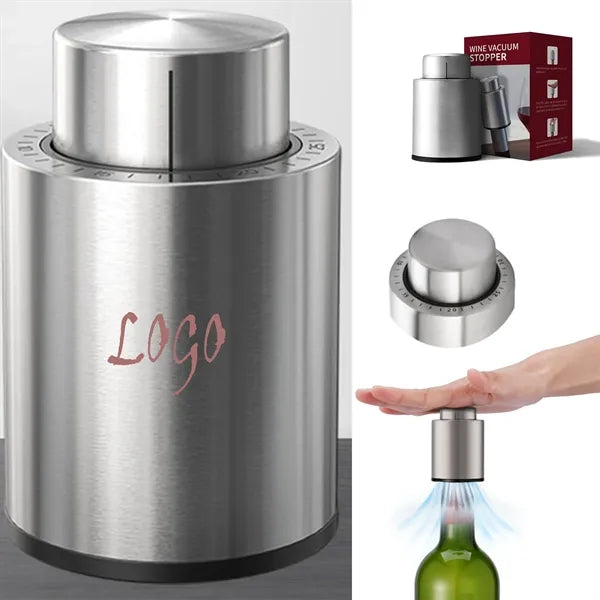 Stainless Steel Vacuum Wine Stopper
