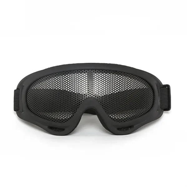 Low Profile Wire Mesh Safety Goggles