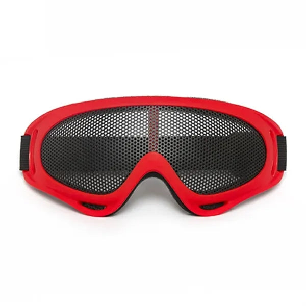 Low Profile Wire Mesh Safety Goggles