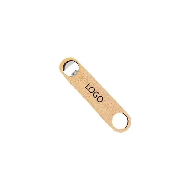 Wood Paddle Bottle Opener