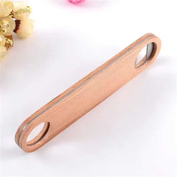 Wood Paddle Bottle Opener