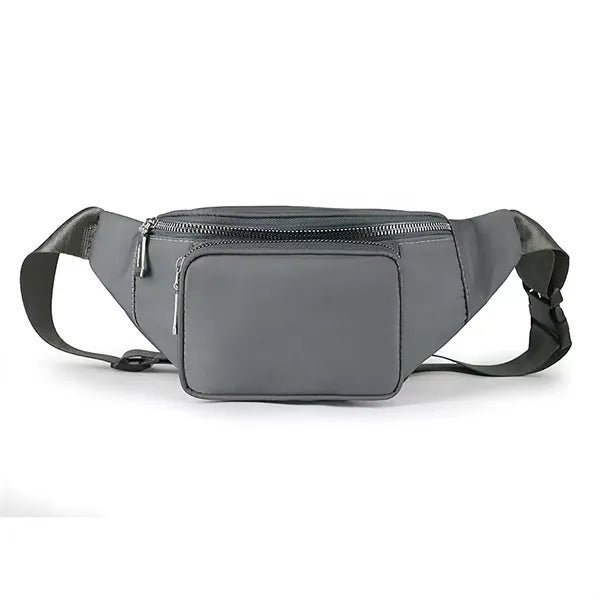 Cross Body Zipper Belt Bag