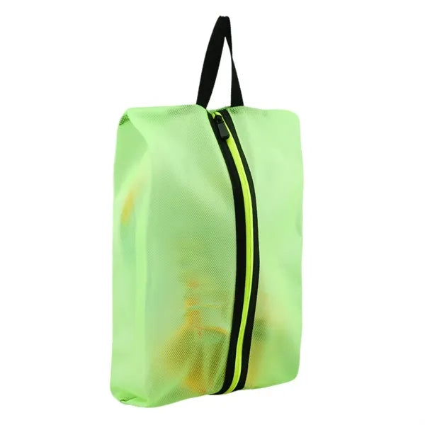 Portable Waterproof Black Large Capacity Travel Shoe Bag