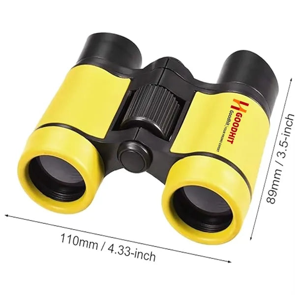 4x30 Kid Binoculars with Neck Strap Bird Watching Camping