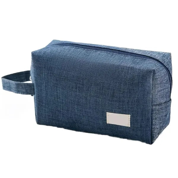 Cosmetic Large Nylon Makeup Traveling Toiletry Bag