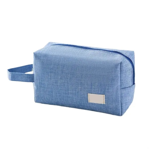 Cosmetic Large Nylon Makeup Traveling Toiletry Bag