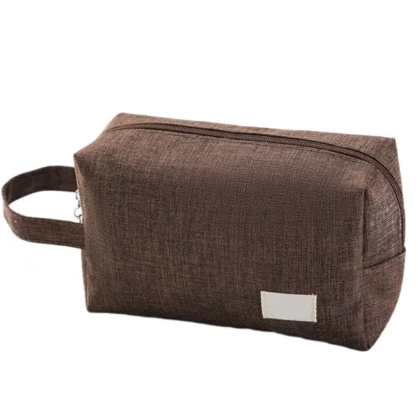 Cosmetic Large Nylon Makeup Traveling Toiletry Bag