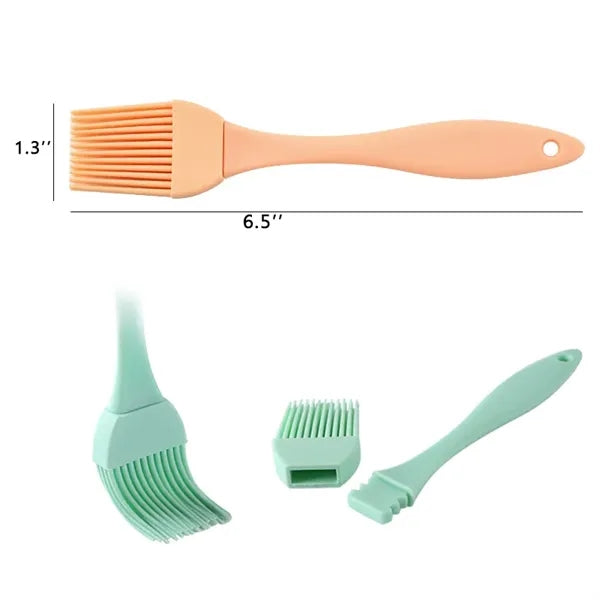 Silicone Oil Brush Separate Baking Bread Grilling Tools