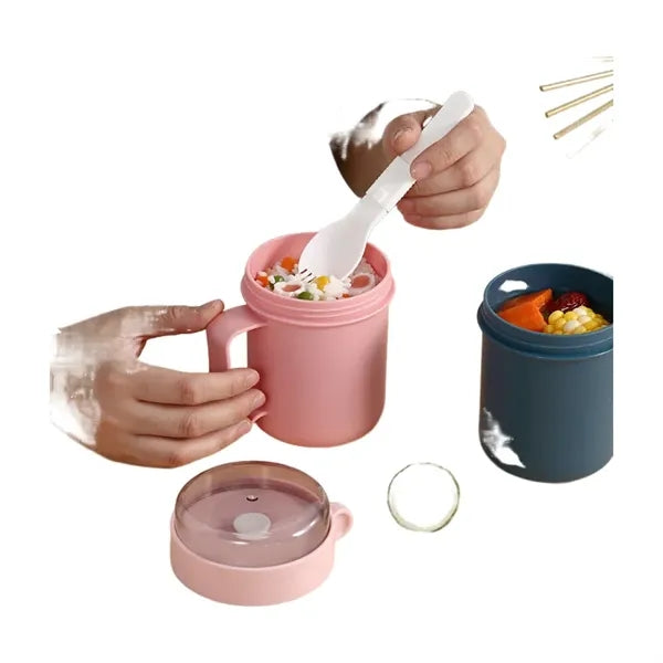 500ml Lunch Box Portable Food Thermal Insulated Container