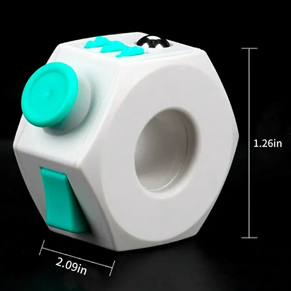 Finger Ring Roller Rotating Button Toy