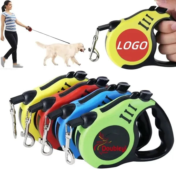 Automatic retractable pet leash