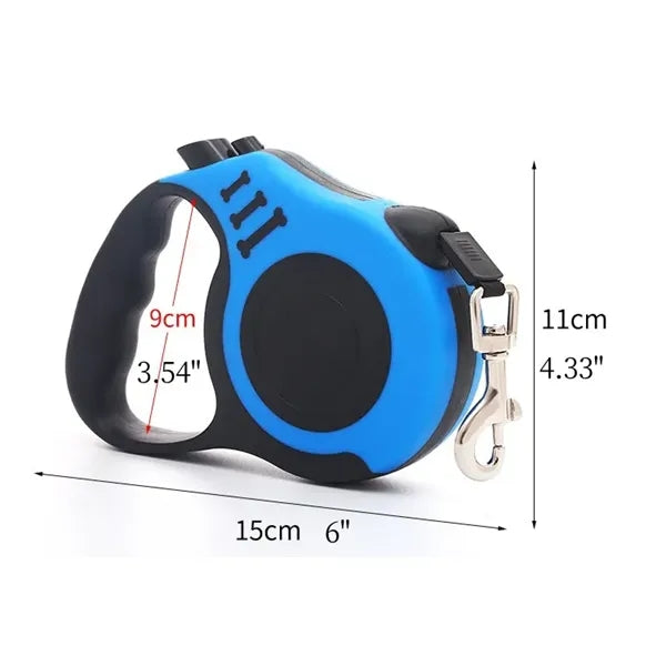 Automatic retractable pet leash