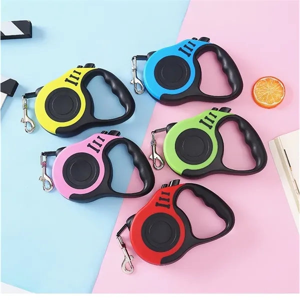 Automatic retractable pet leash