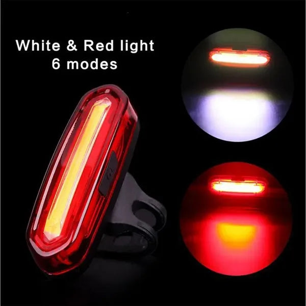 USB Rechargeable LED Bike Tail Light