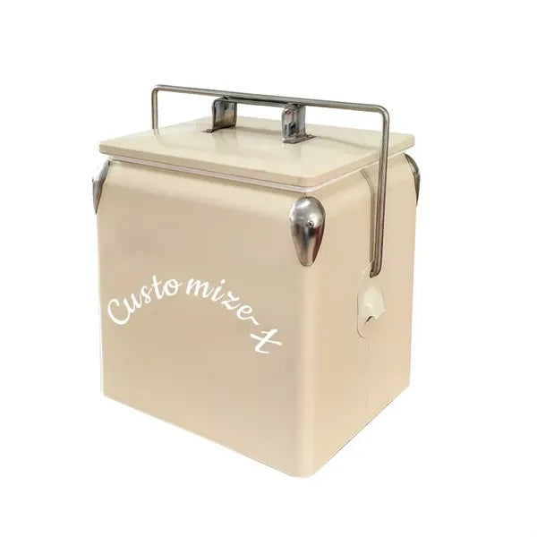 14-Qt Small Retro Vintage Cooler