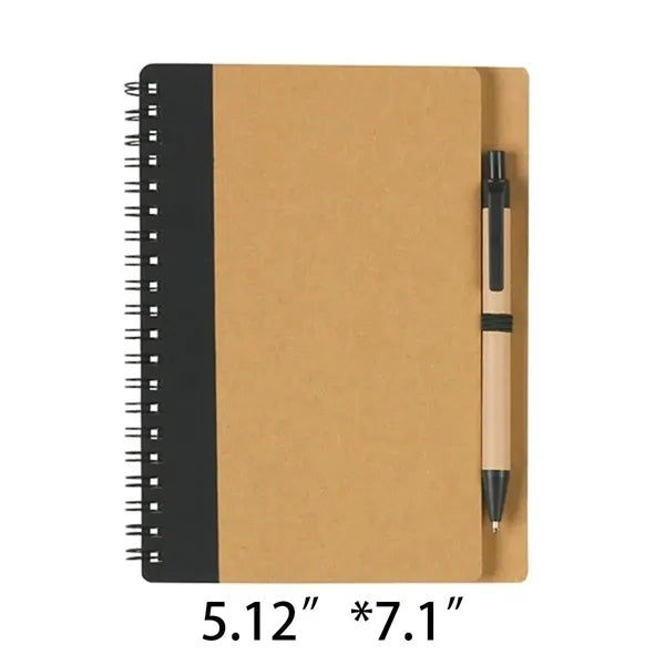 Spiral Notebooks With Black Ink Pens