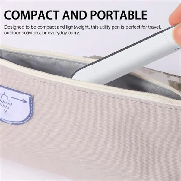 Multi-Tool Pen With Scissors, Ruler, And Art Knife