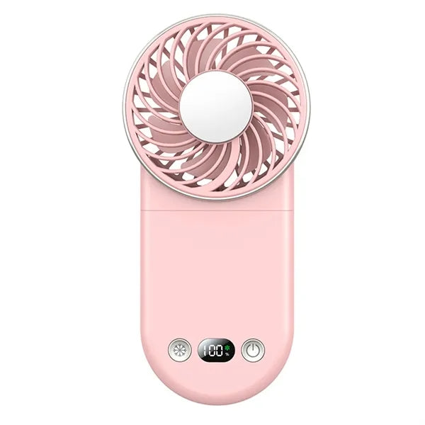 Portable USB Rechargeable Foldable Handheld Mini Fan