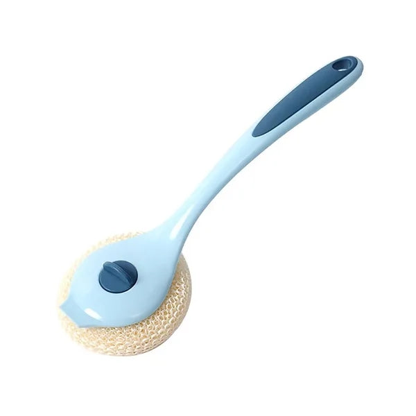 Hanging Long-Handled Kitchen Pot Brush