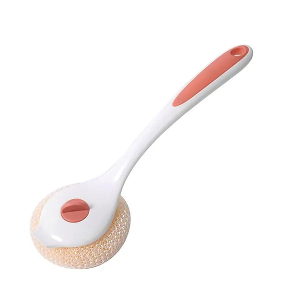 Hanging Long-Handled Kitchen Pot Brush