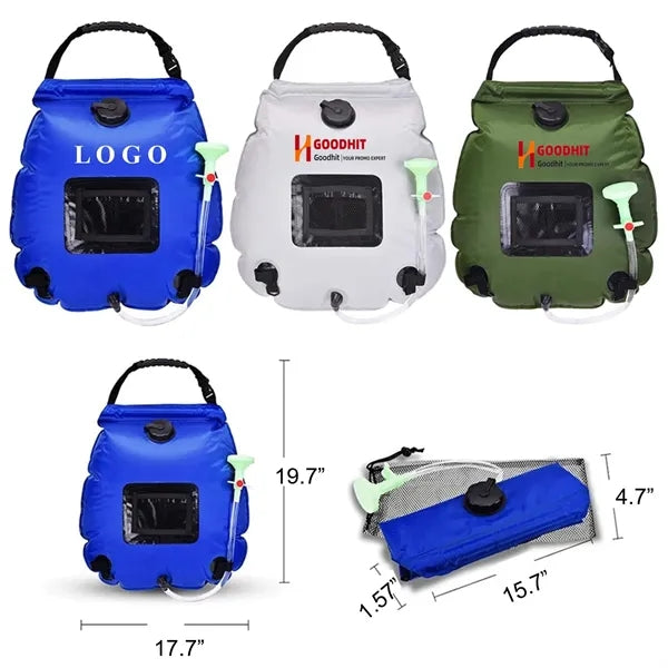 20L Solar Outdoor Shower Bag Portable Caming Water