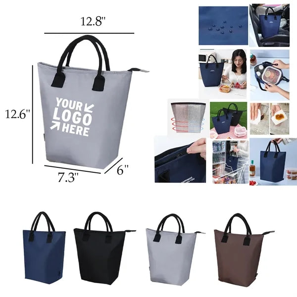 Large Capacity Insulated Lunch Bag for Work & Picnic