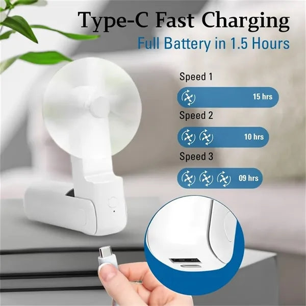 Portable Handheld Mini Fan