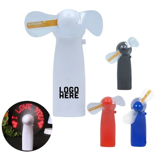 Mini LED Message Fan