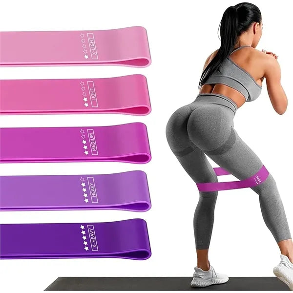 5pcs Yoga Resistance Band Set