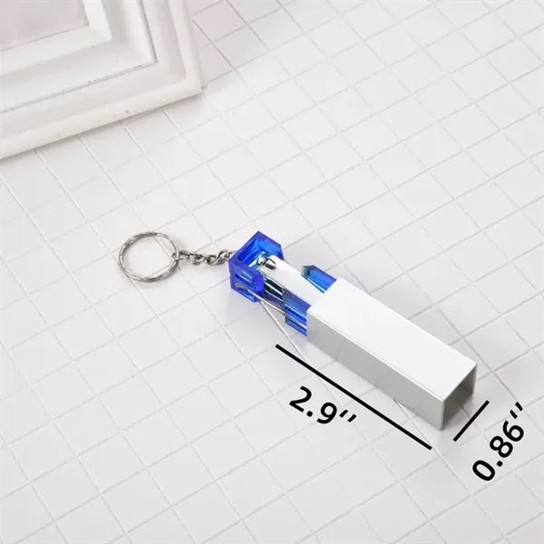 2-in-1 Custom Manicure Pillar Keychain