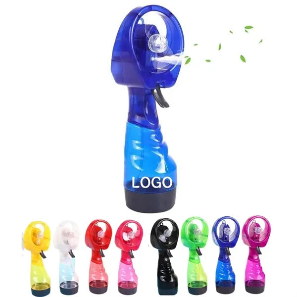 Handheld Portable Battery Powered Water Misting Fan