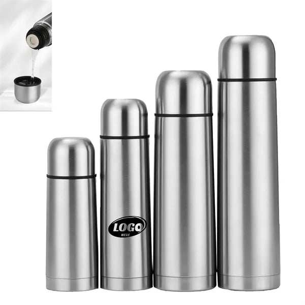 17oz Double Wall Stainless Steel Insulated Thermos Flask