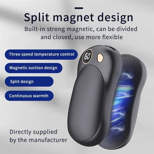 10000 mAh Hand Warmer Power Bank