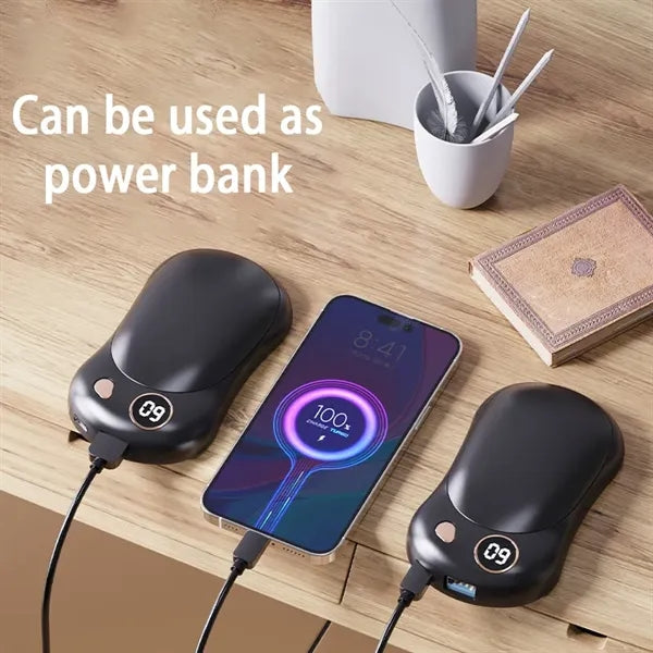 10000 mAh Hand Warmer Power Bank