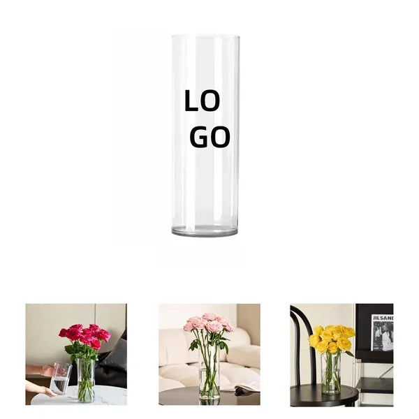 Acrylic Drop-resistant Straight Cylinder Vase