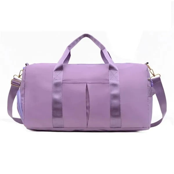 Portable single-shoulder duffle bag