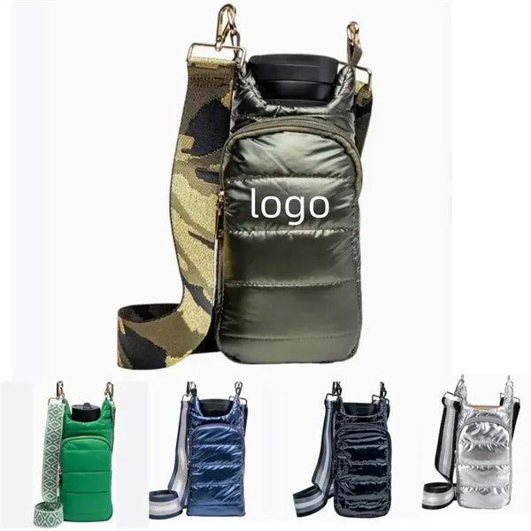 Portable Down Insulated Bottle Holder