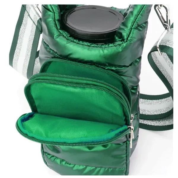 Portable Down Insulated Bottle Holder