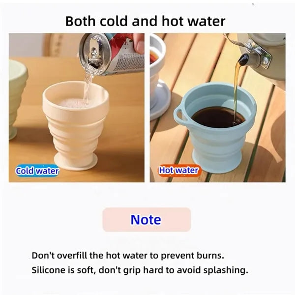 Silicone Collapsible Travel Cup