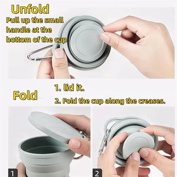 Silicone Collapsible Travel Cup