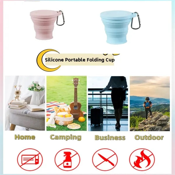Silicone Collapsible Travel Cup