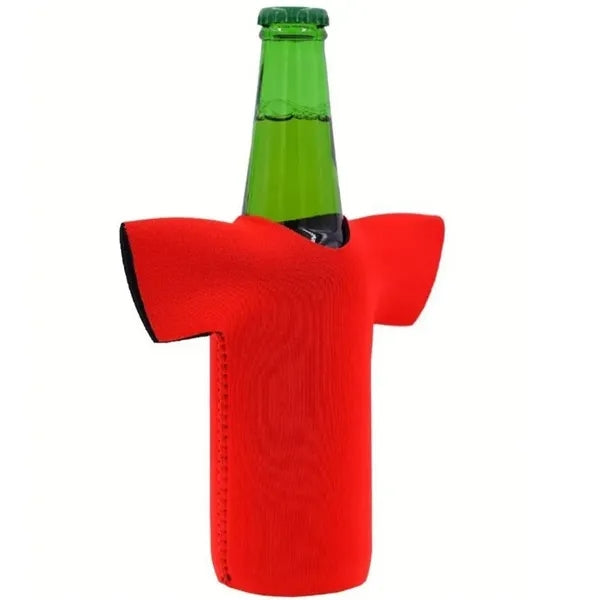 3mm Neoprene T-Shirt Shaped Beverage Sleeve